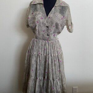 1950's Vintage Handmade Dress